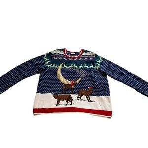Wolf Pack Christmas Holiday Sweater - Size 2XL